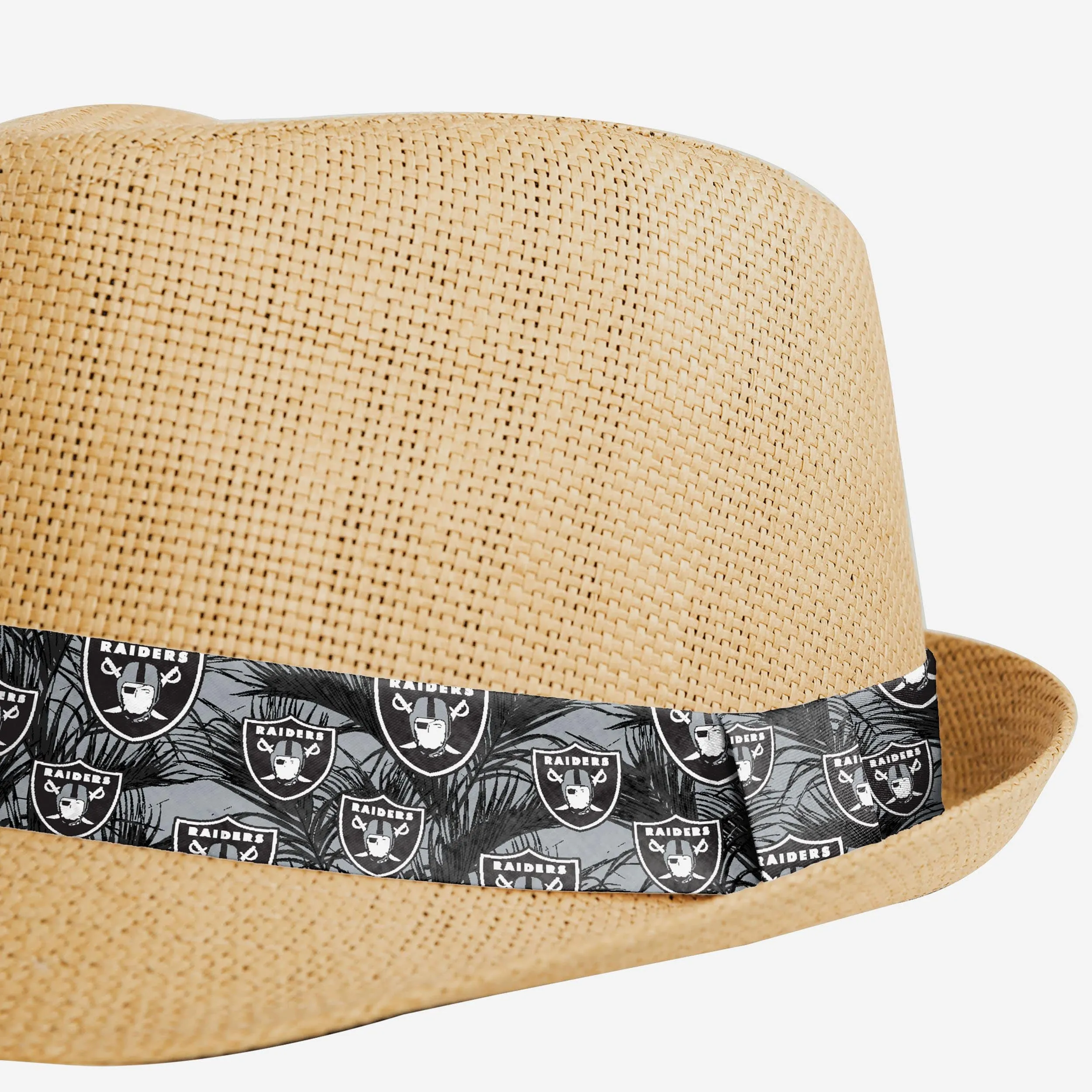 Las Vegas Raiders Trilby Straw Hat