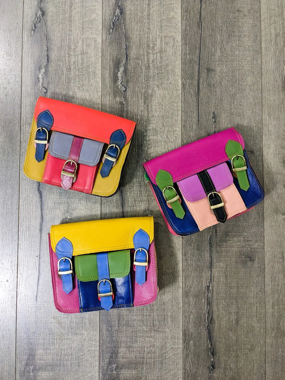 Leather Satchel Bag