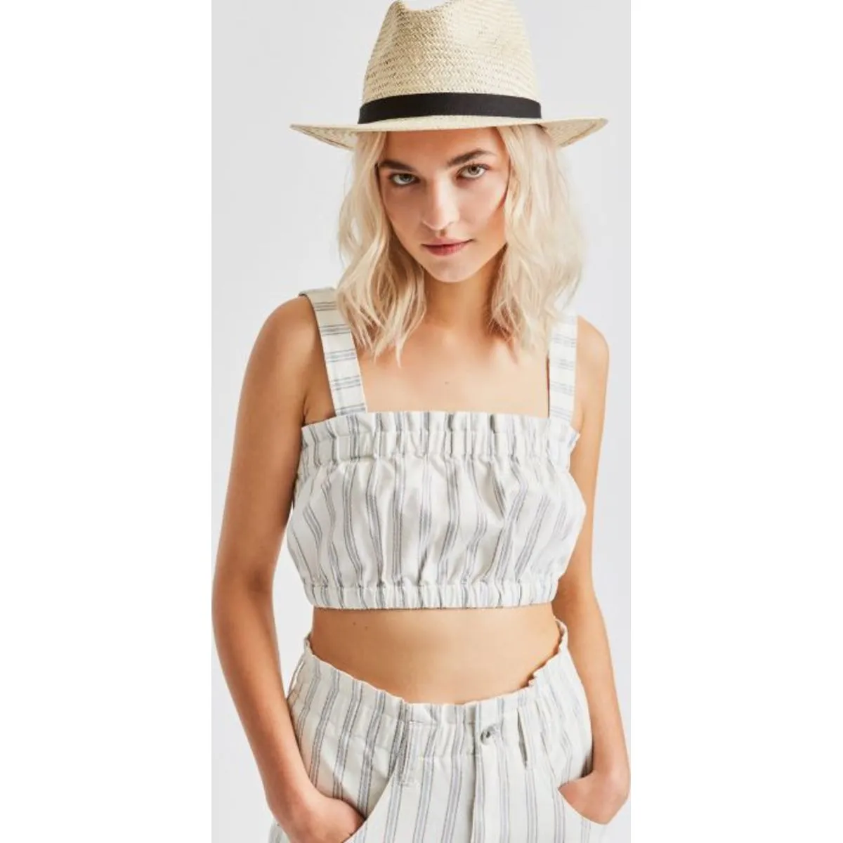 Lera III Fedora - Tan/Black