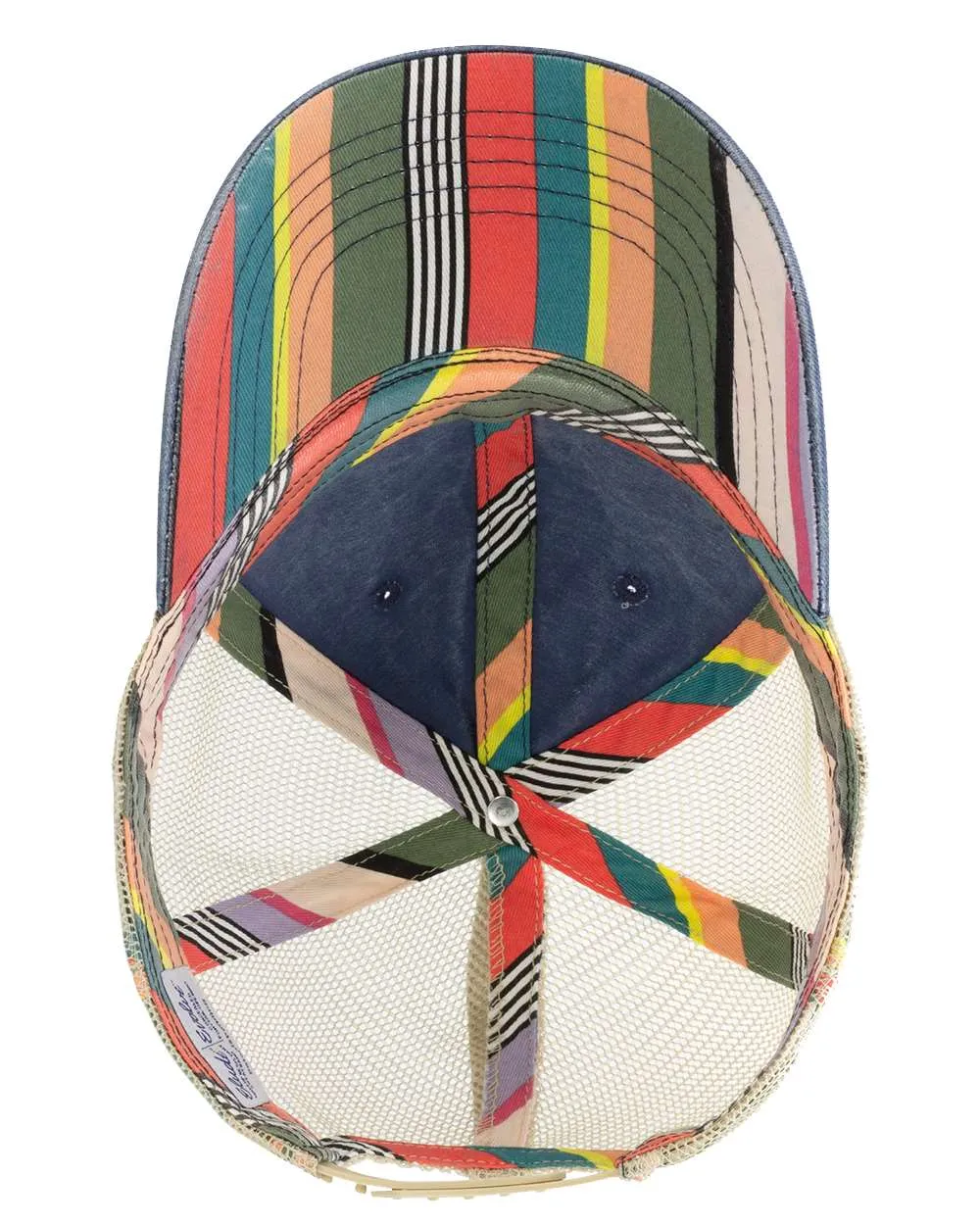 Live by Water Make Waves Ponytail Baseball Cap