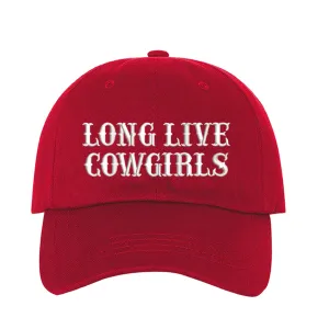 Long Live Cowgirls Embroidered Baseball Hat