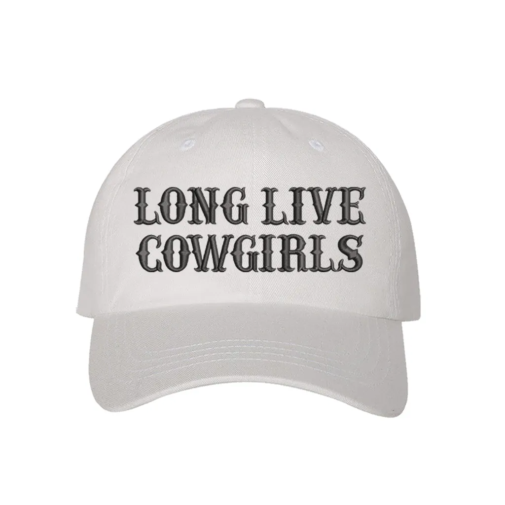 Long Live Cowgirls Embroidered Baseball Hat