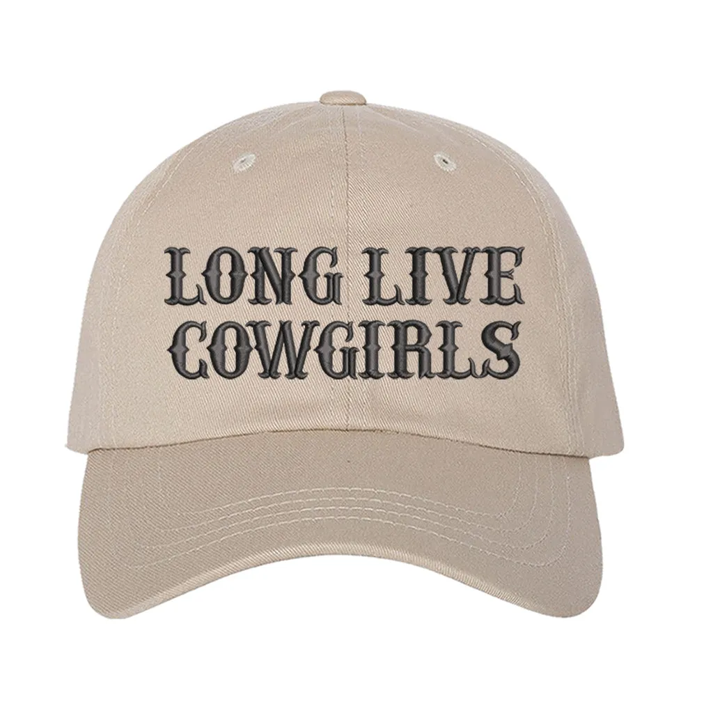 Long Live Cowgirls Embroidered Baseball Hat