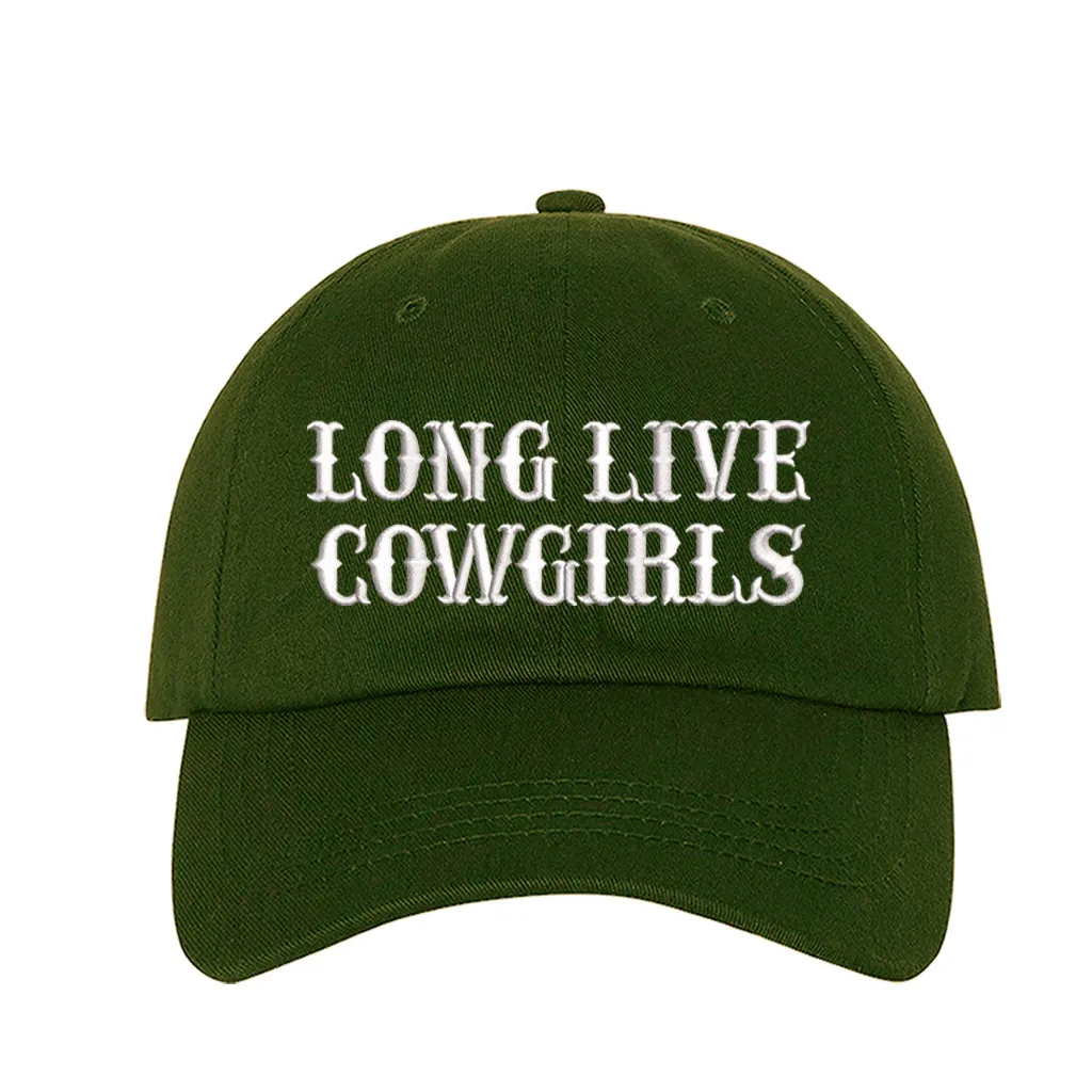Long Live Cowgirls Embroidered Baseball Hat