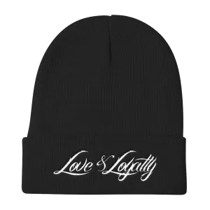 Love & Loyalty Embroidered Beanie