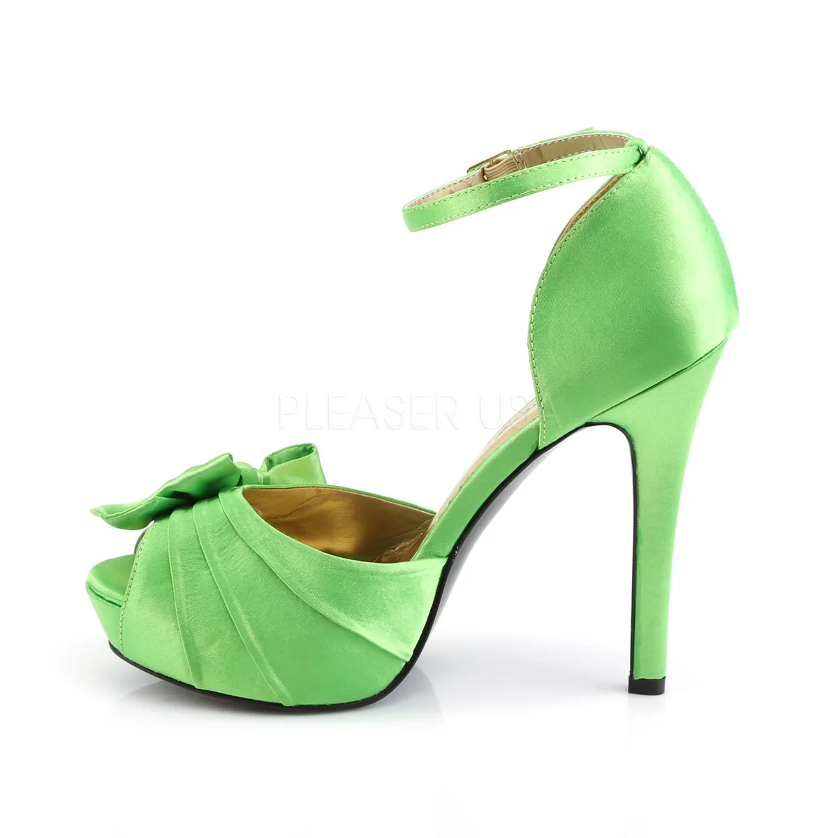 LUMINA-36  Apple Green Satin