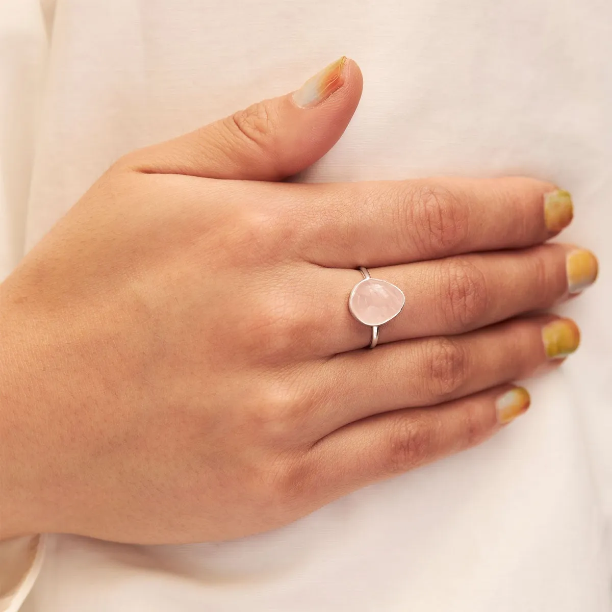 Magik Rose Quartz Ring