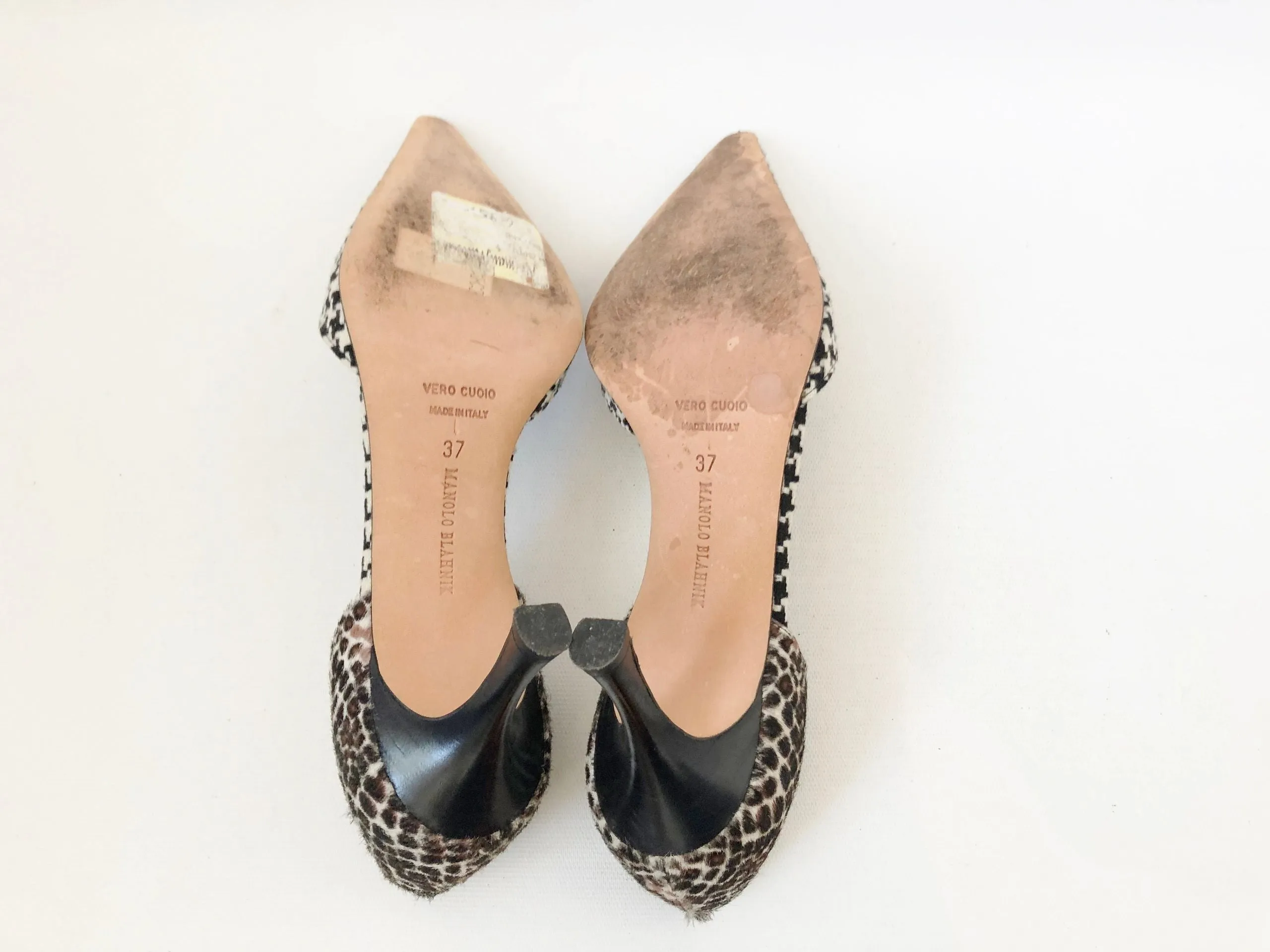 Manolo Blahnik D'Orsay Size 37 Eu (7 Us)