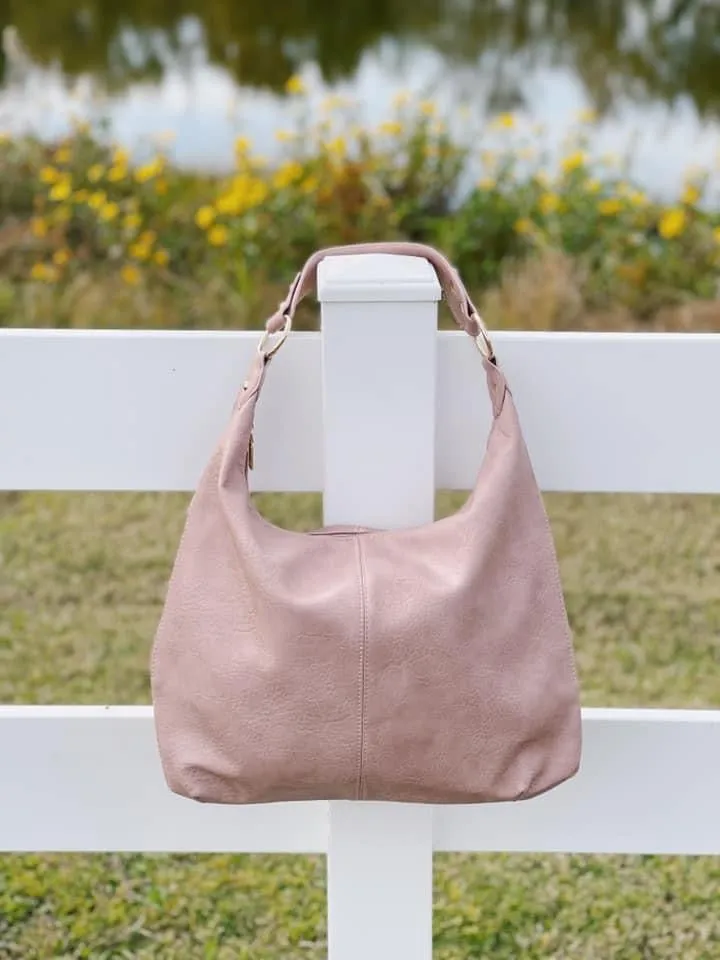 Mauve Hobo Bag