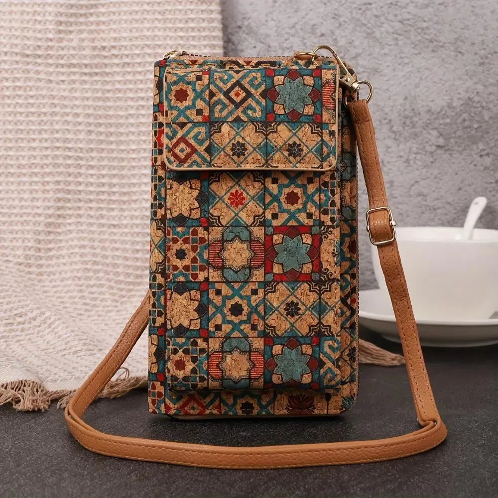 Maya Boho Bloom Crossbody Wallet