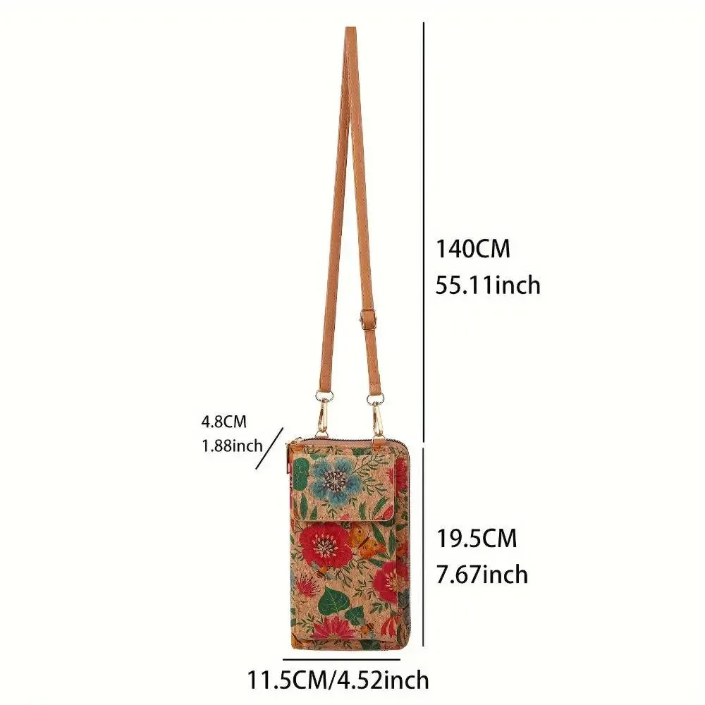 Maya Boho Bloom Crossbody Wallet