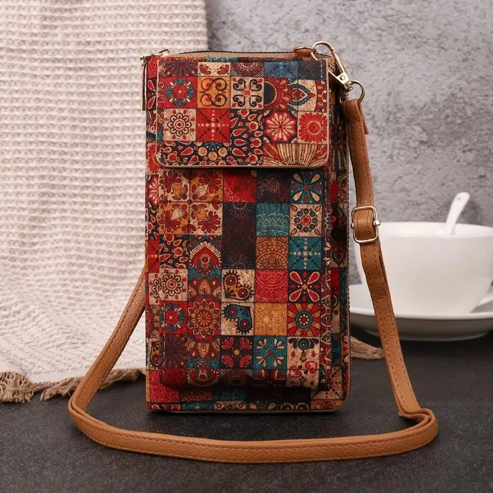 Maya Boho Bloom Crossbody Wallet