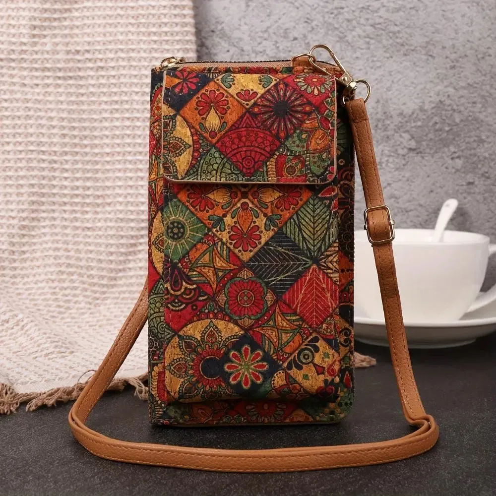 Maya Boho Bloom Crossbody Wallet