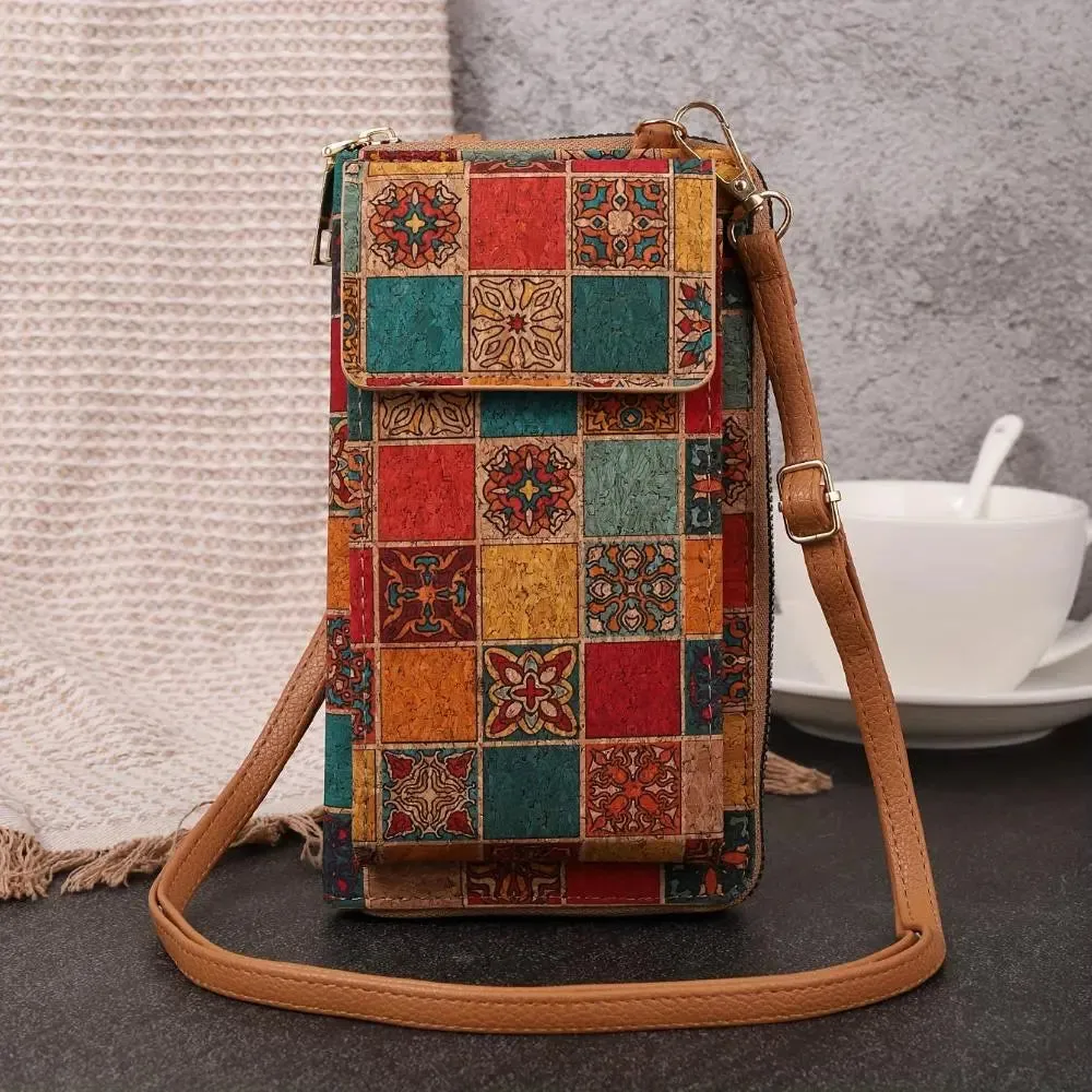 Maya Boho Bloom Crossbody Wallet
