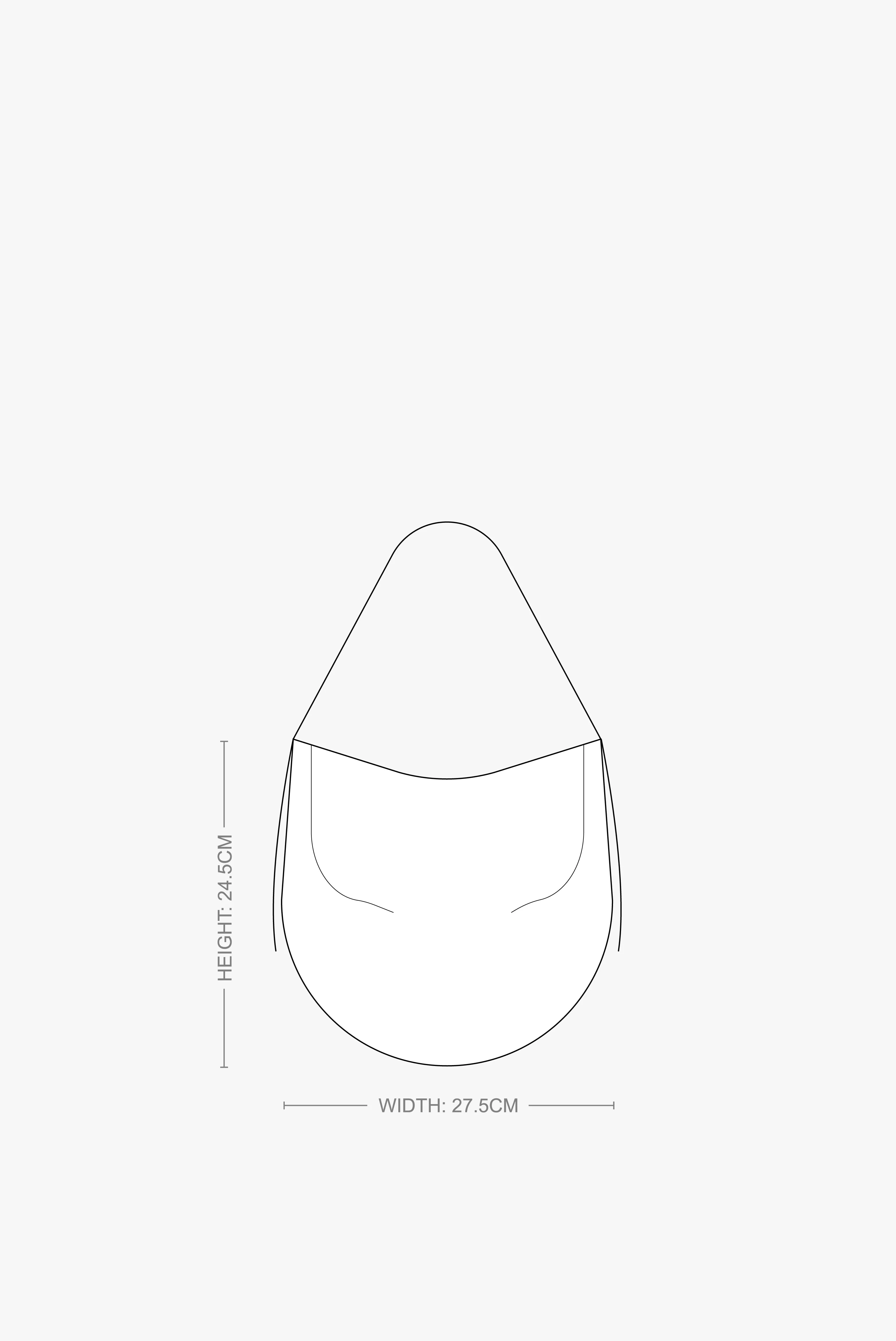 Medium Dia Hobo Bag In Ivory Smooth Leather