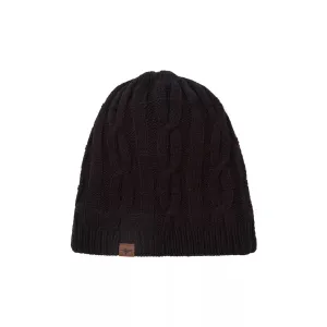 Mens Waterproof Cold Weather Cable Knit Beanie Hat