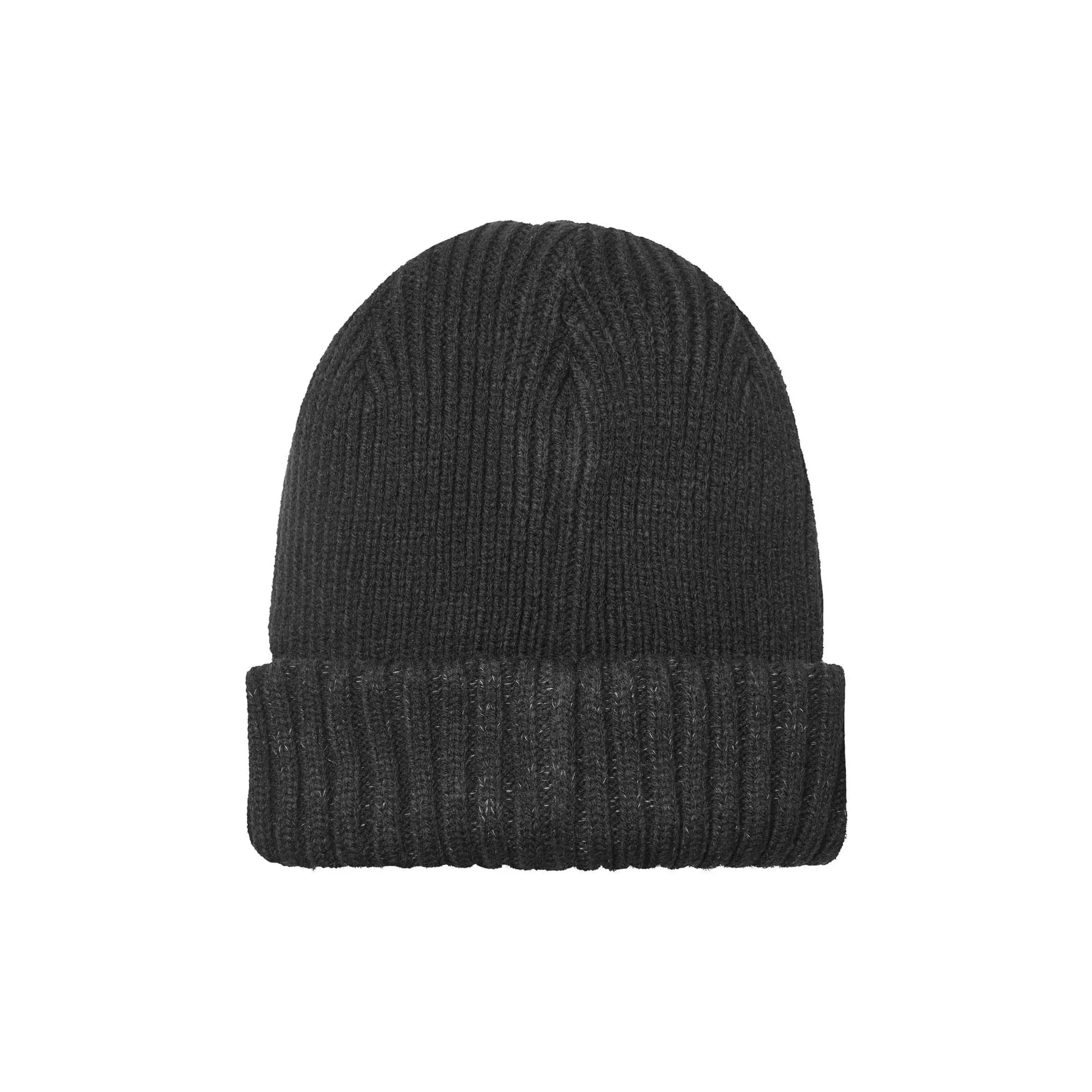Mens Waterproof Cold Weather Roll Cuff Beanie Hat