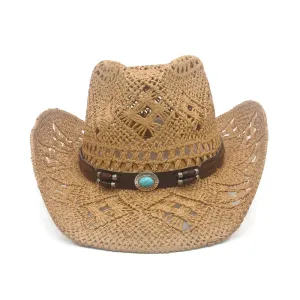 Mexican straw cowboy hats