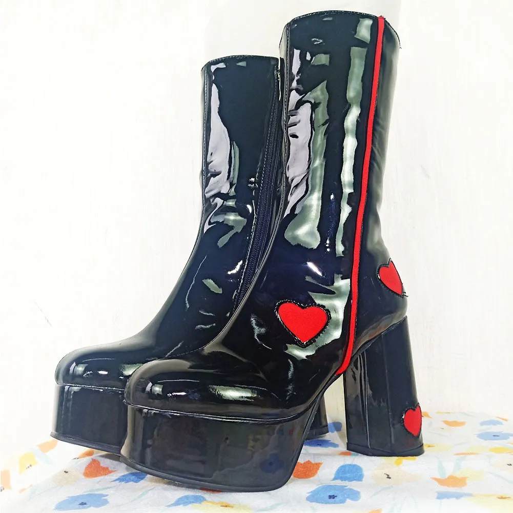 Mid Calf Boots