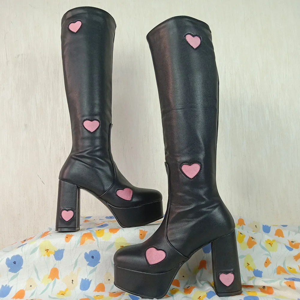 Mid Calf Boots
