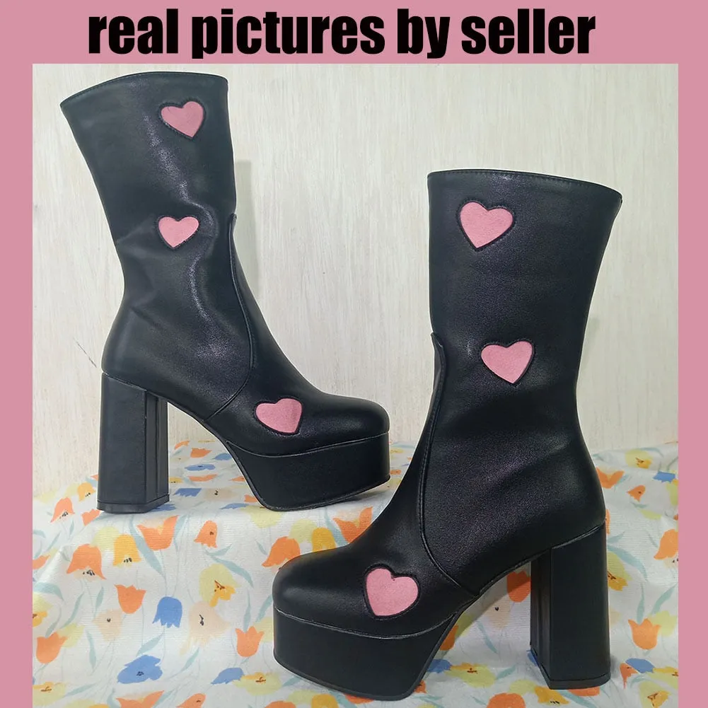Mid Calf Boots