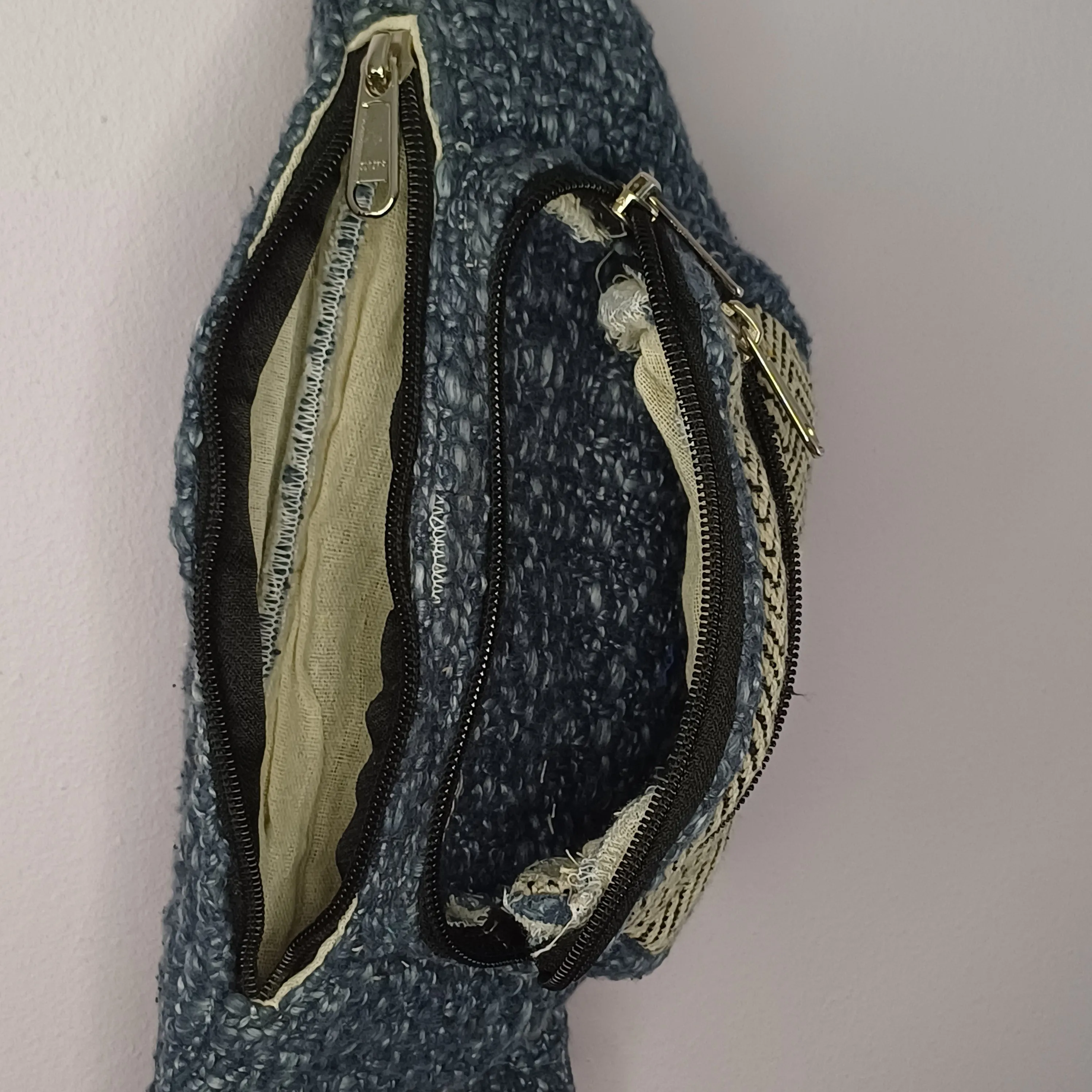 Midnight Magic Hemp/Jute Moon Bag