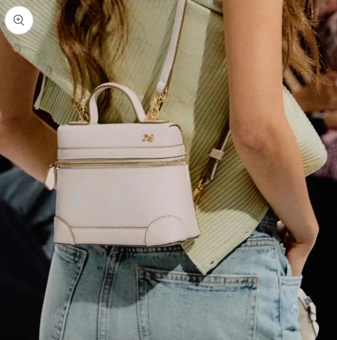 Mini Kate Backpack Black PU