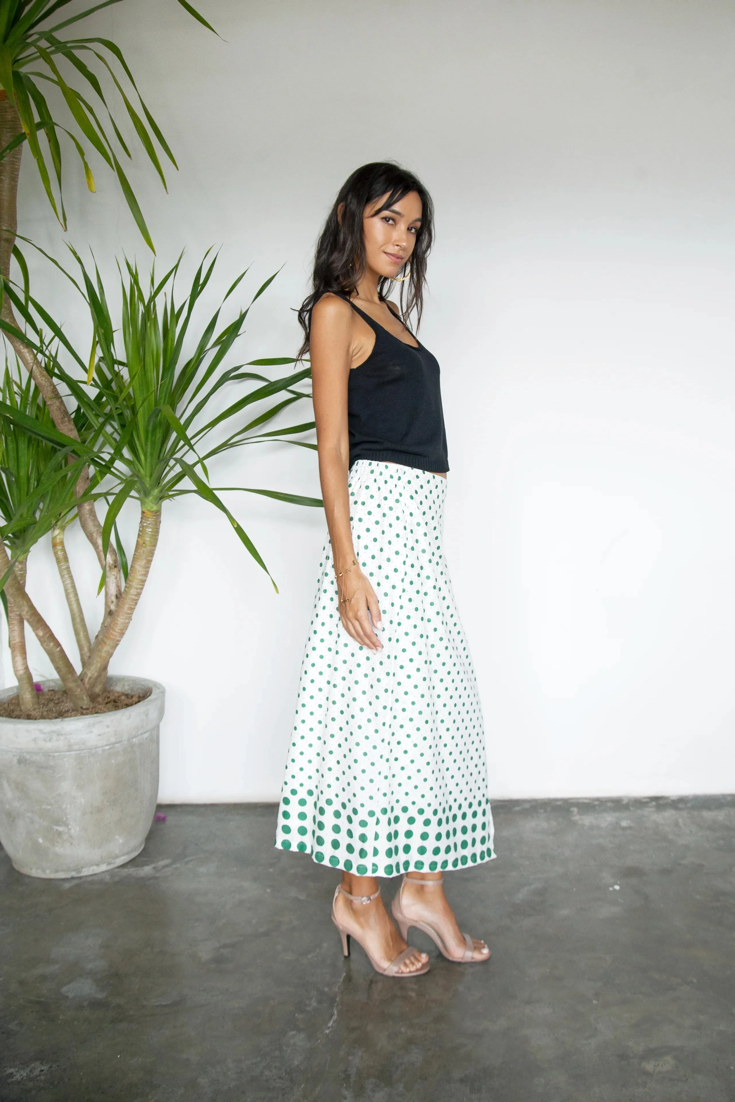 Mirabelle Skirt - Dots on Dots