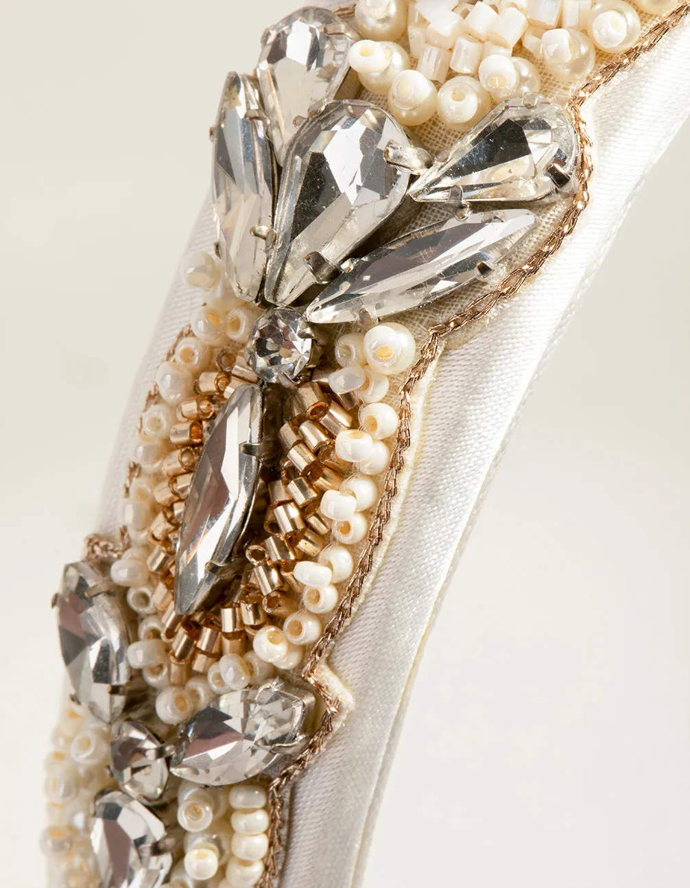 Mixed Pearl Detail Alice Band