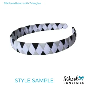 MM Headband with Triangles {Pre-order}
