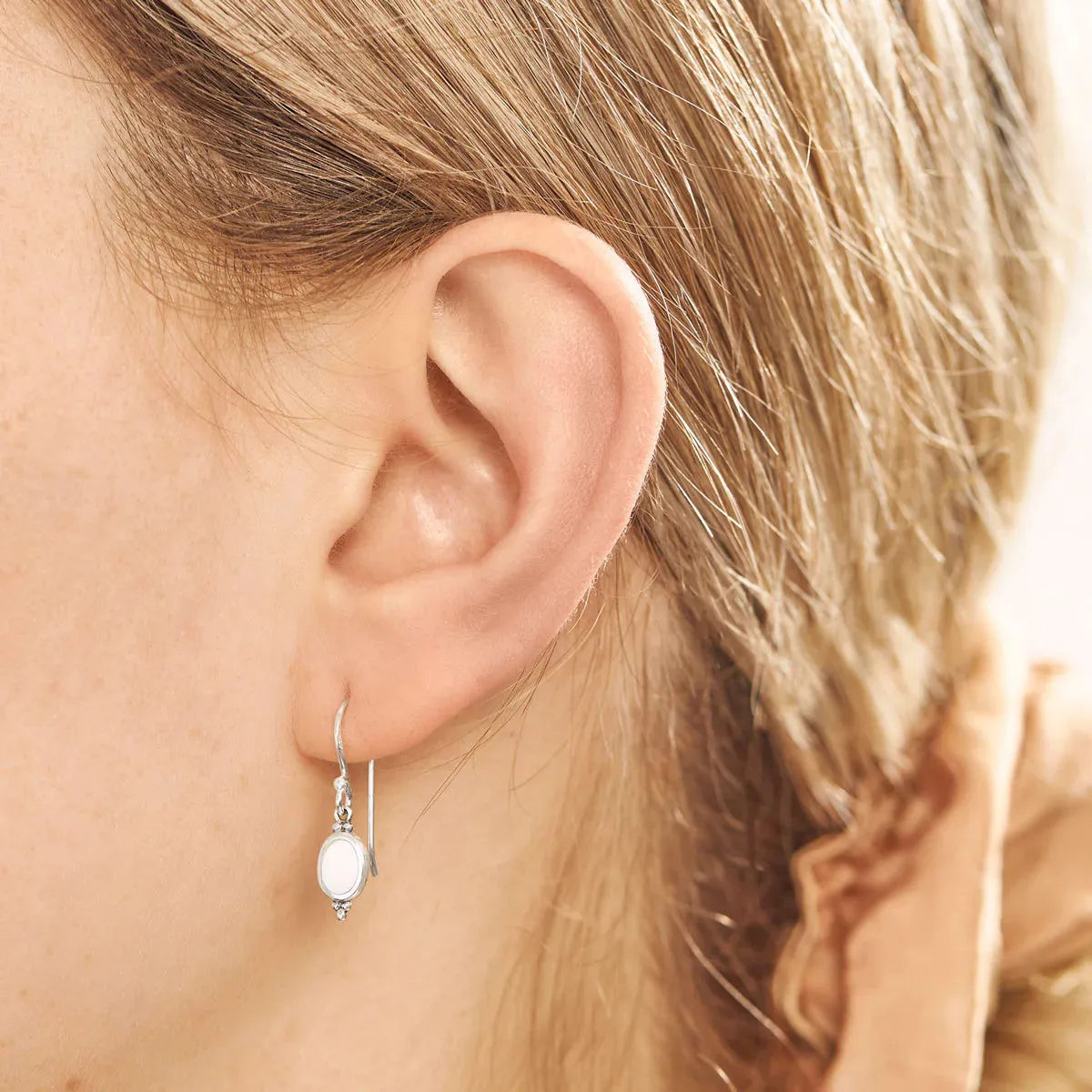 Moon Song Shell Earrings