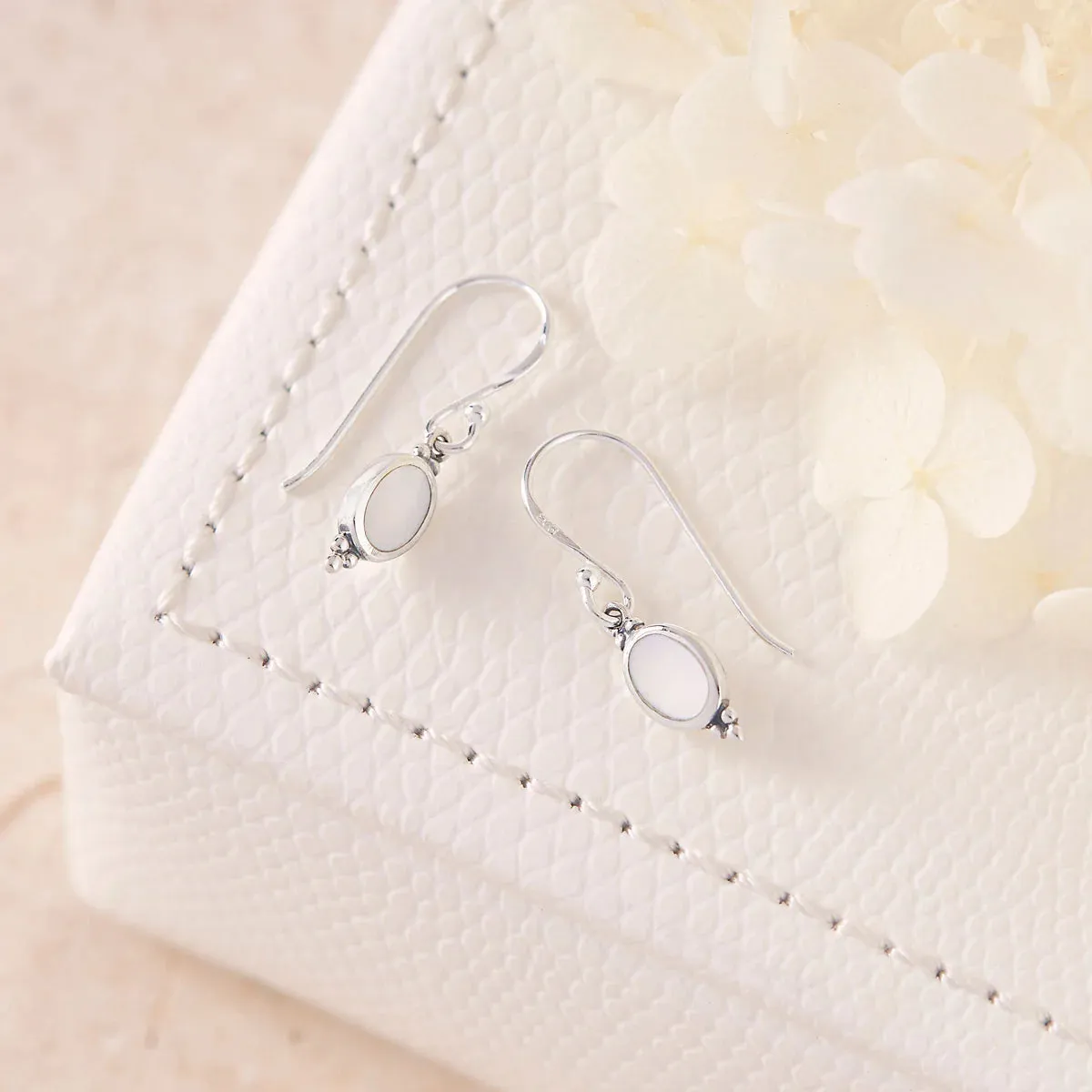 Moon Song Shell Earrings