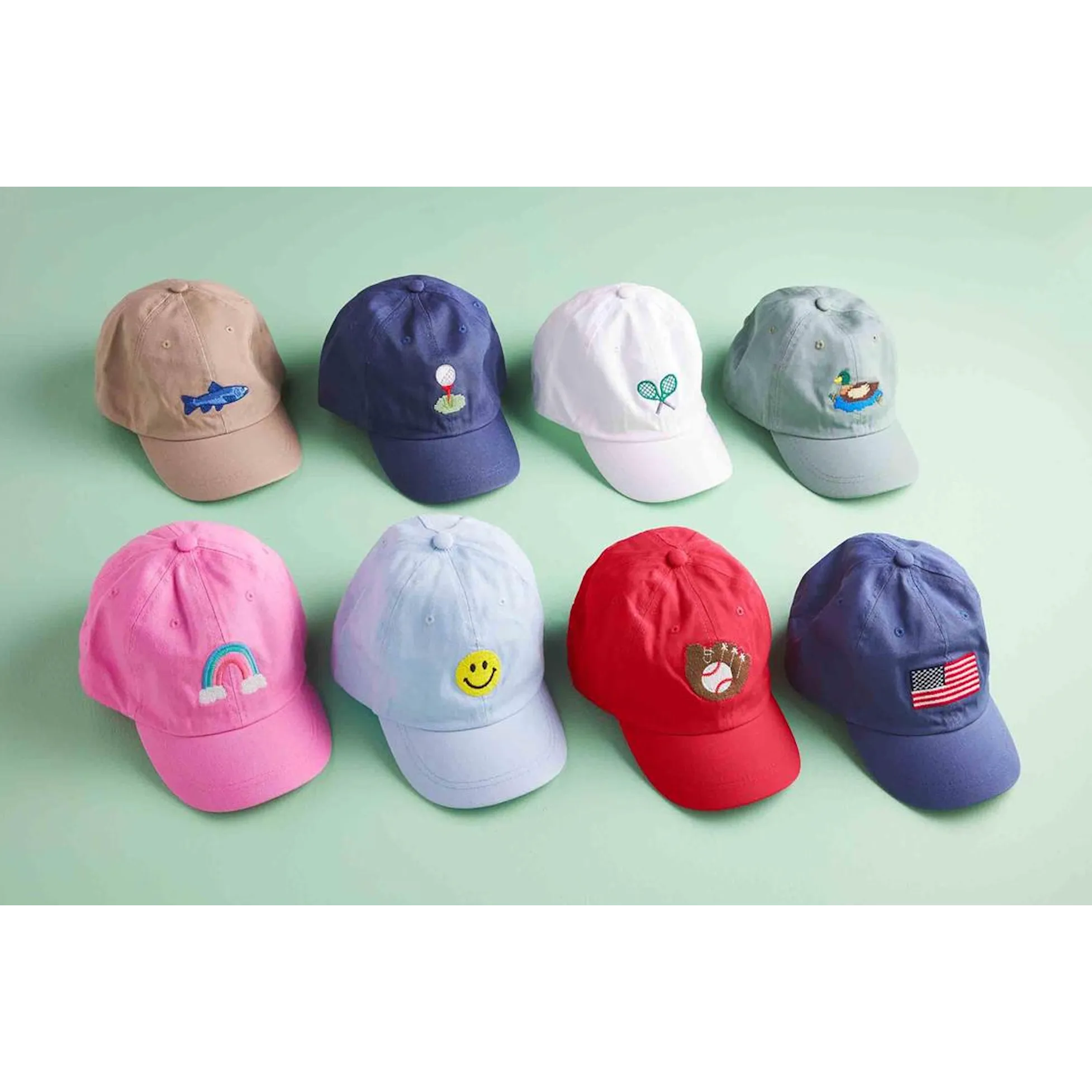 Mud Pie Baseball Embroidered Baseball Hat