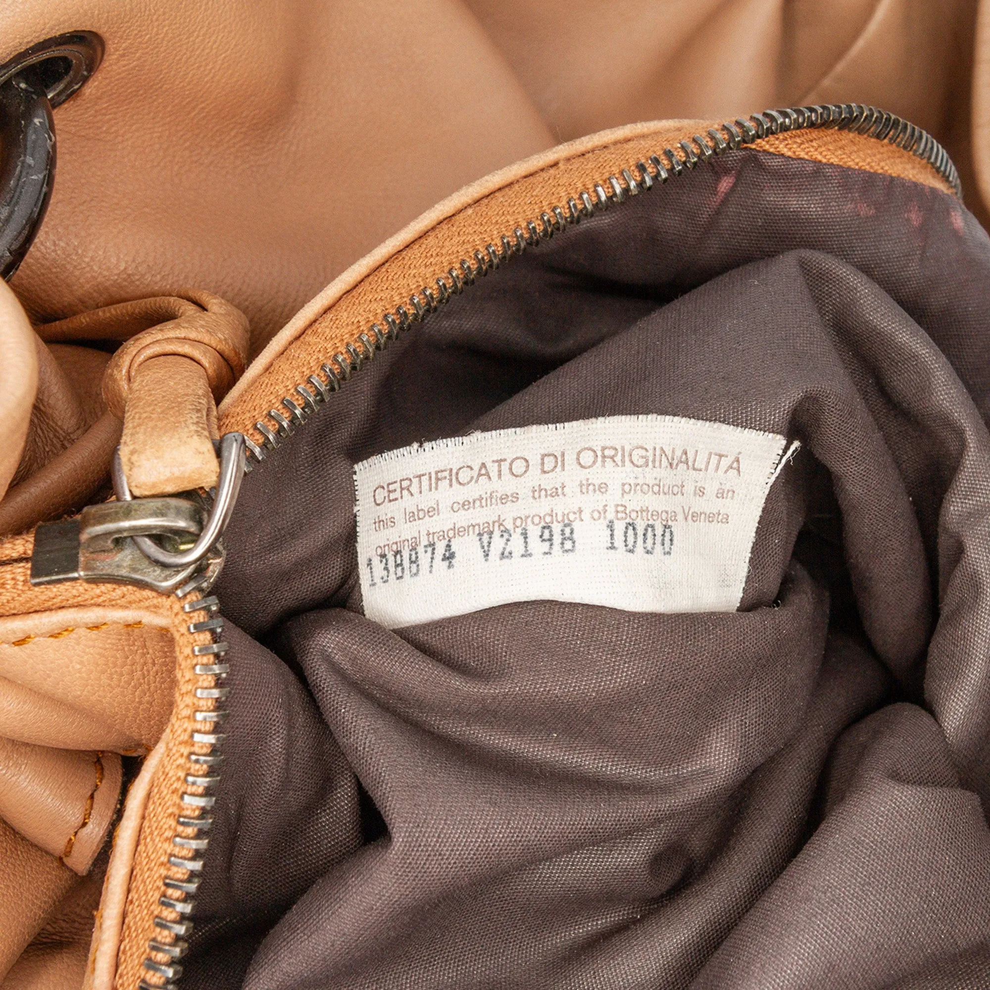 Nappa Intrecciato Aquilone Fortune Cookie Hobo