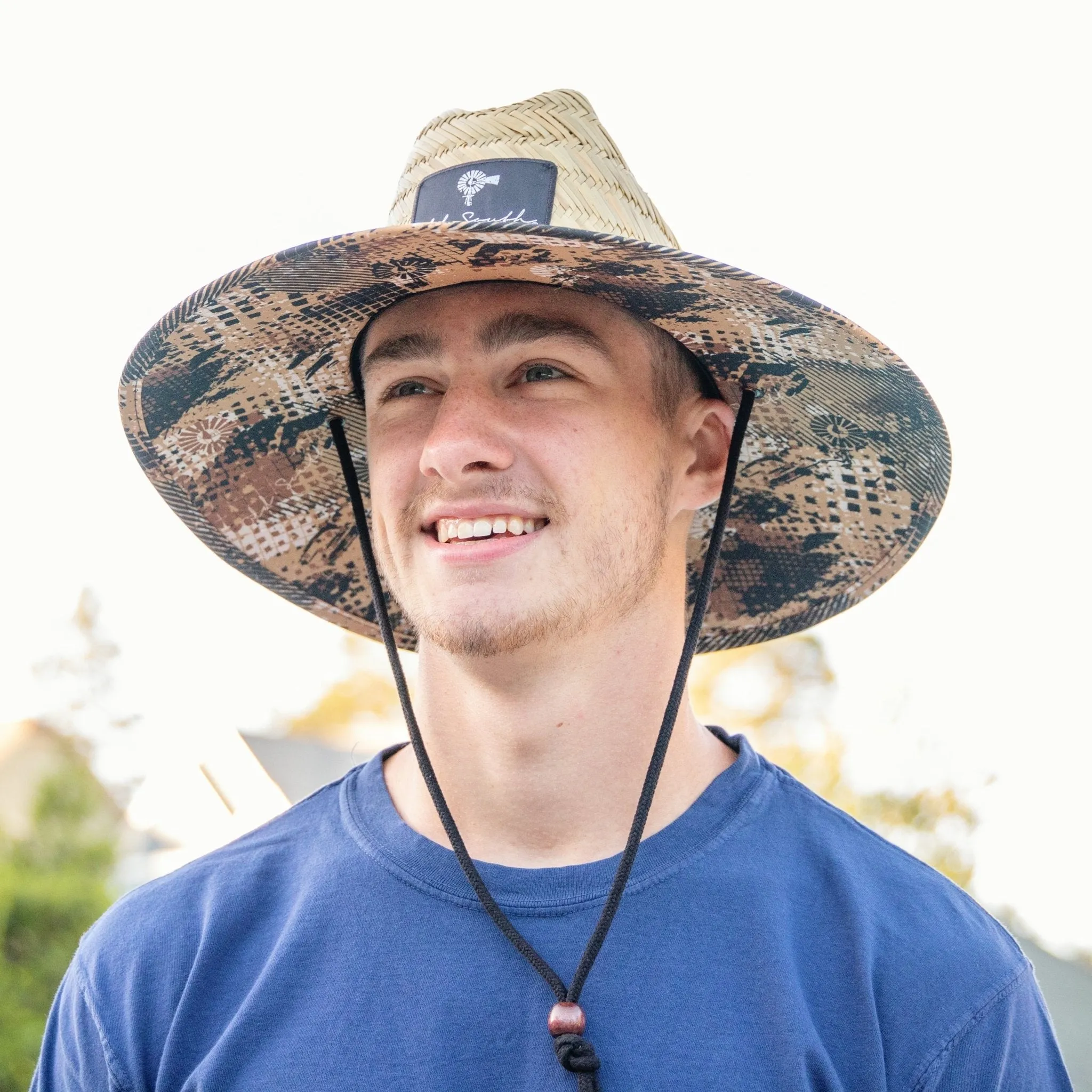 New Age Camo - Straw Hat