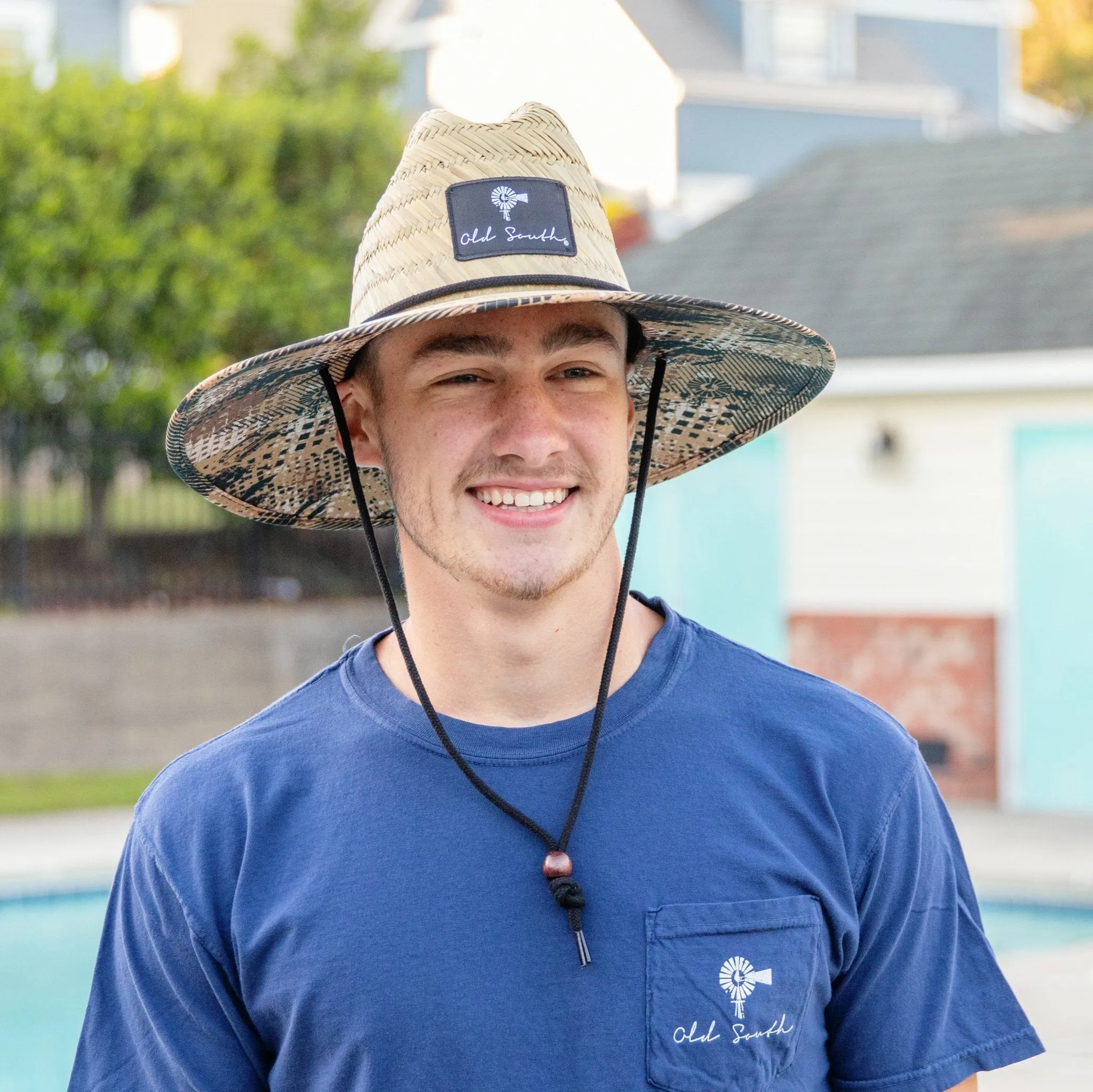 New Age Camo - Straw Hat