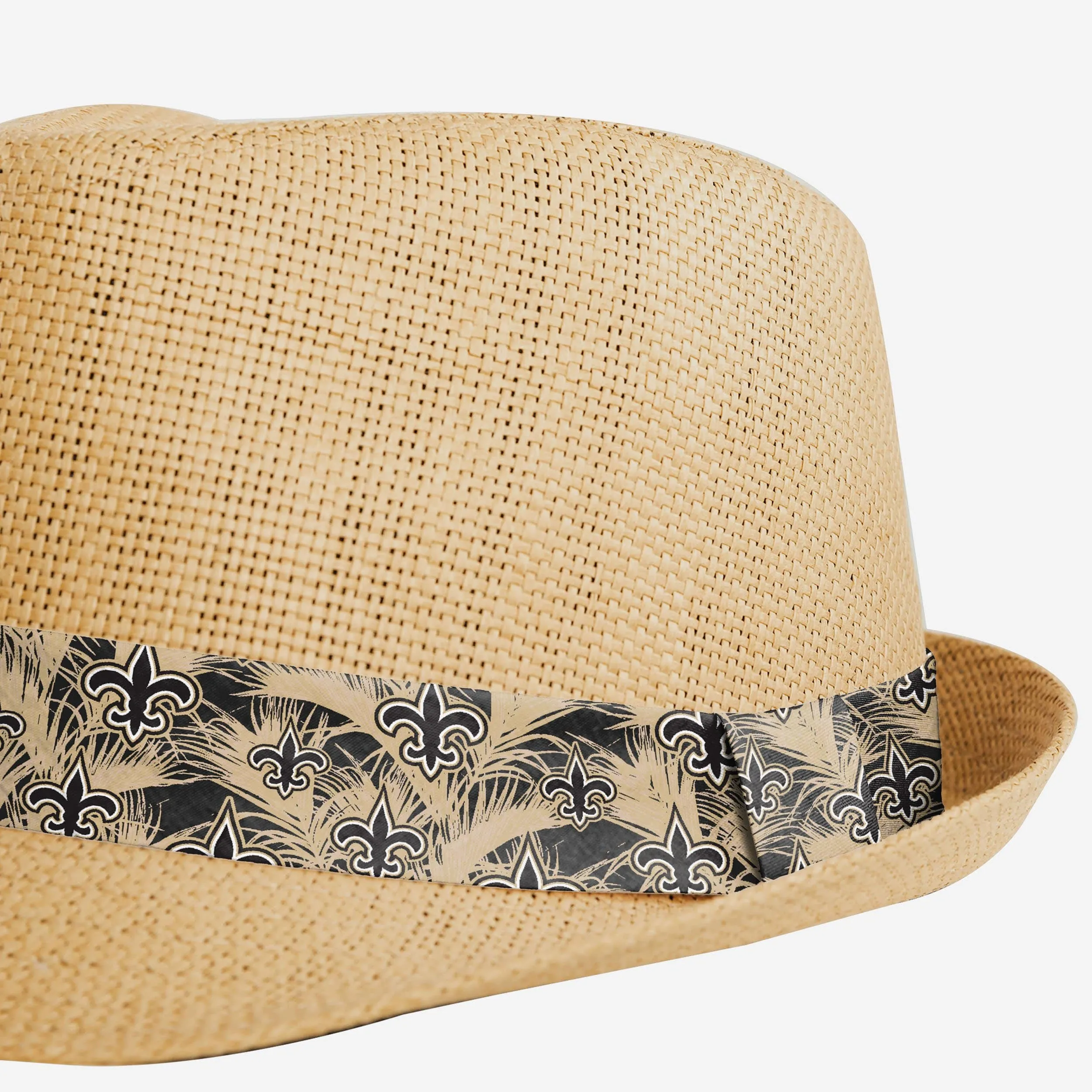 New Orleans Saints Trilby Straw Hat