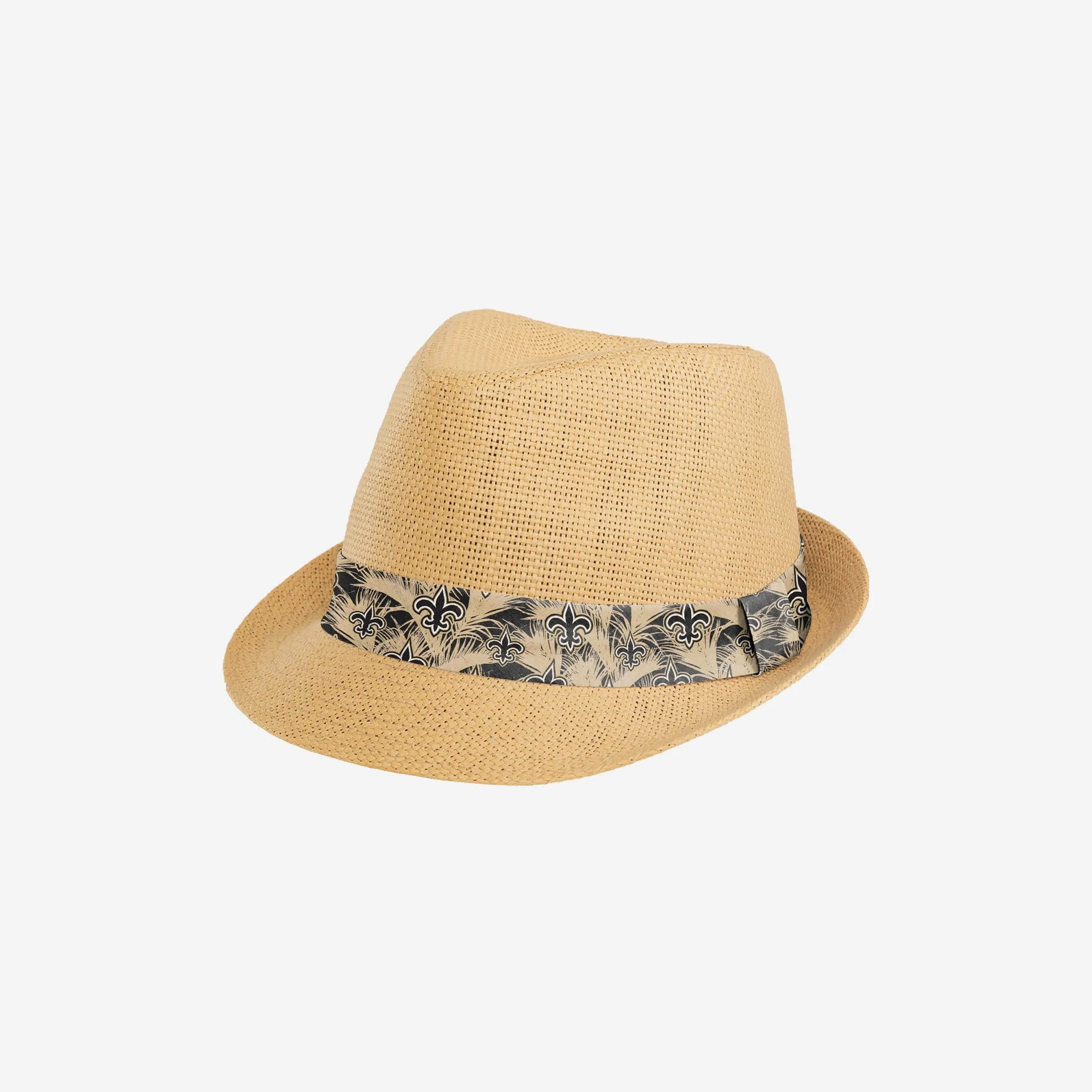 New Orleans Saints Trilby Straw Hat