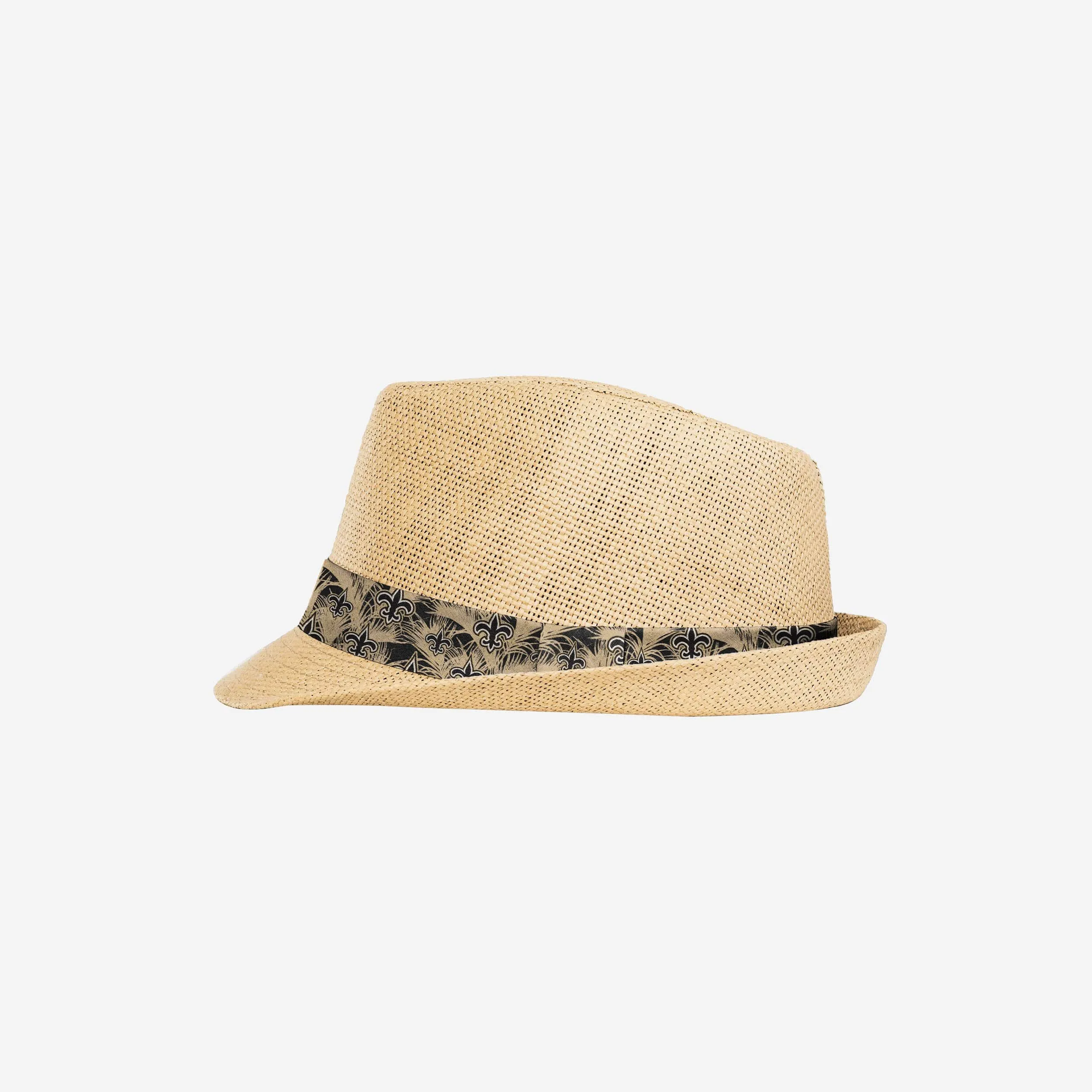 New Orleans Saints Trilby Straw Hat