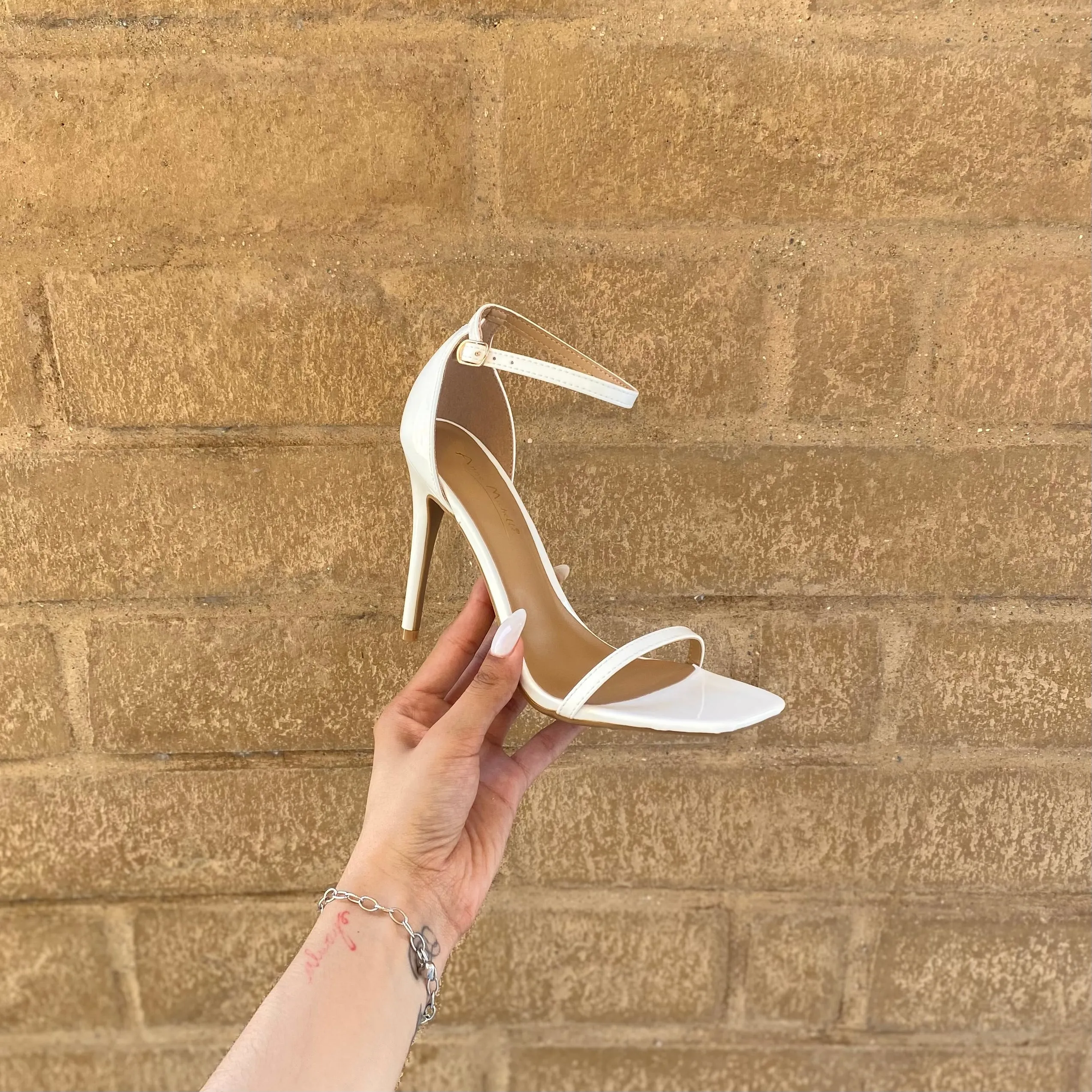 Nicole Heels (White)