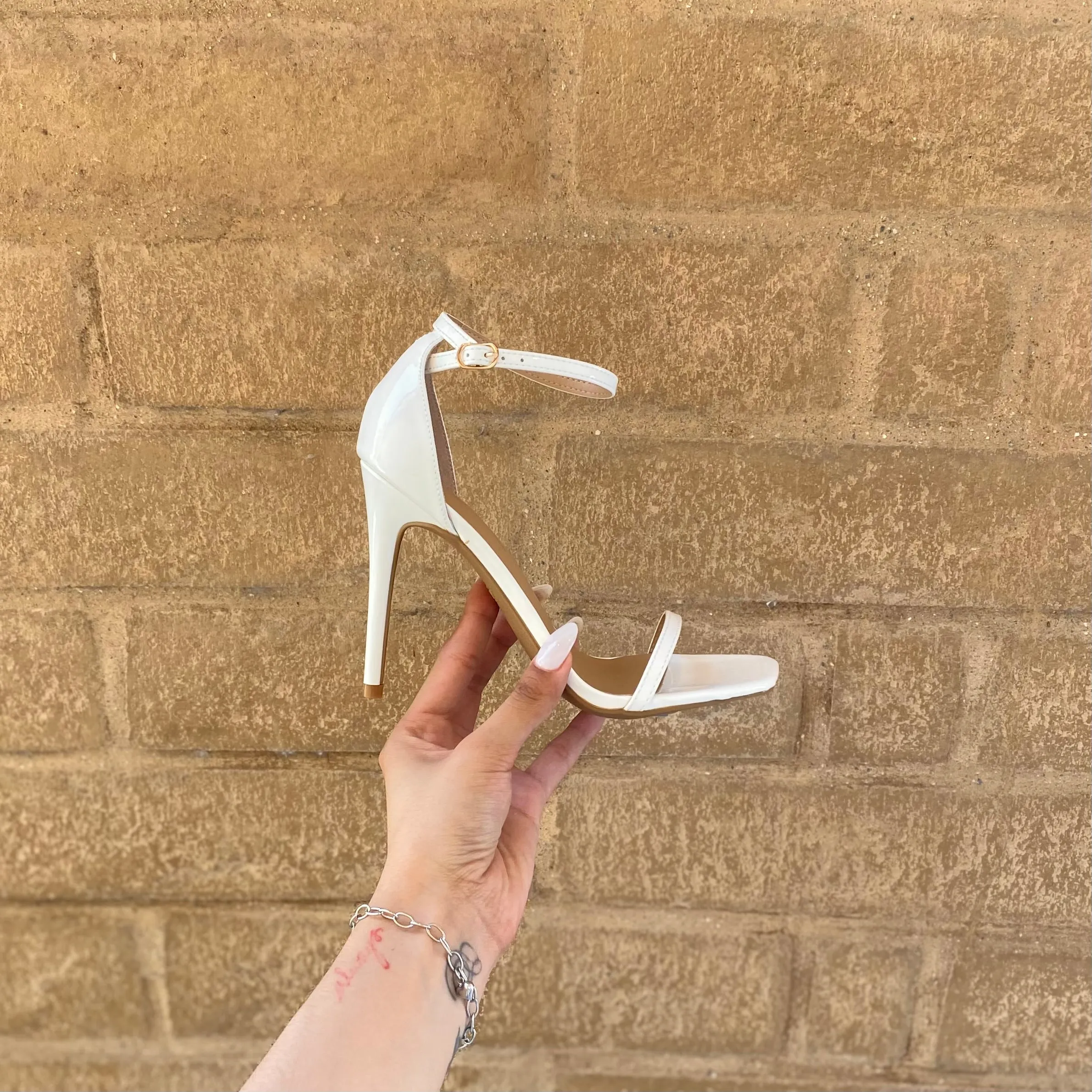 Nicole Heels (White)