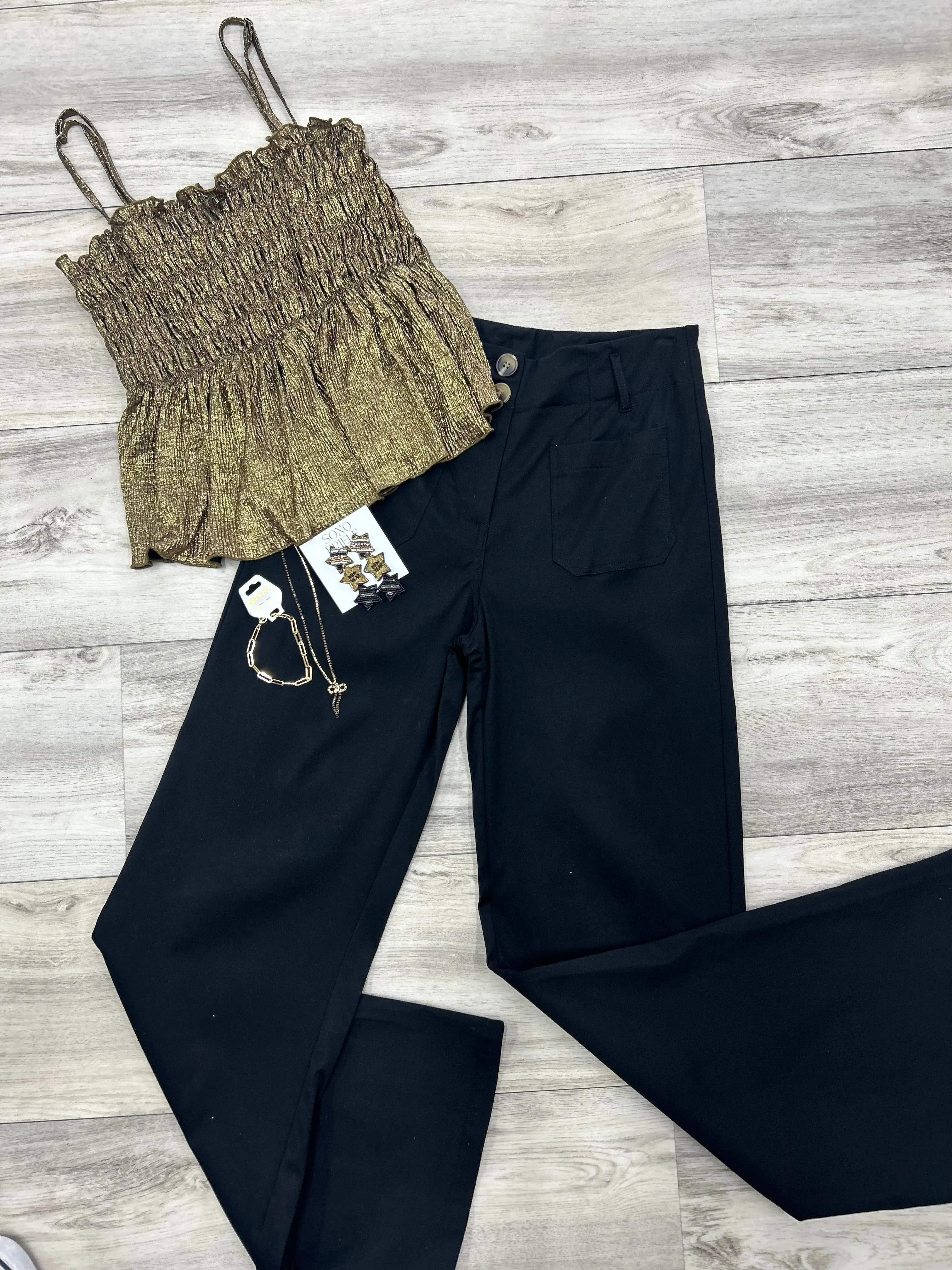 Night Fall Black Pants