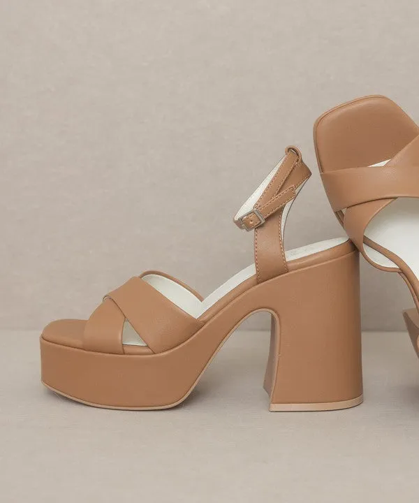 Oasis Society Norah - Chunky Platform Heel Sandals
