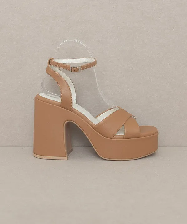 Oasis Society Norah - Chunky Platform Heel Sandals