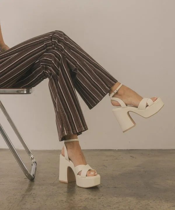 Oasis Society Norah - Chunky Platform Heel Sandals