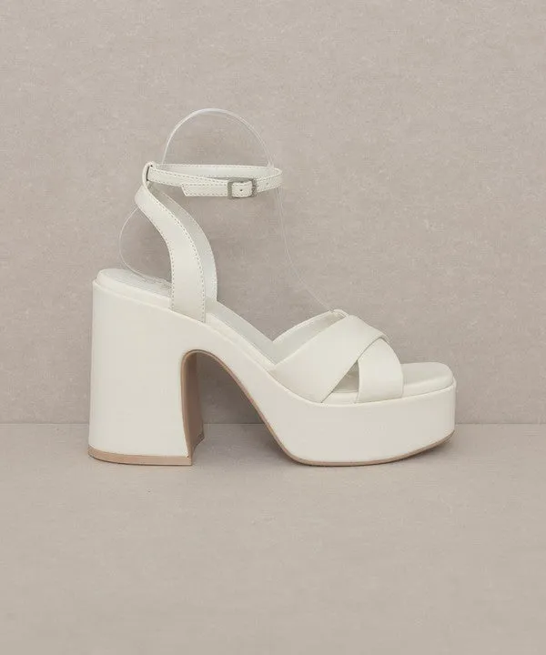 Oasis Society Norah - Chunky Platform Heel Sandals