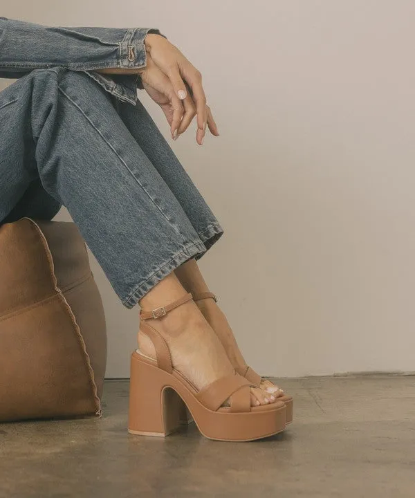 Oasis Society Norah - Chunky Platform Heel Sandals