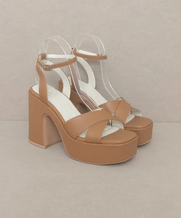 Oasis Society Norah - Chunky Platform Heel Sandals