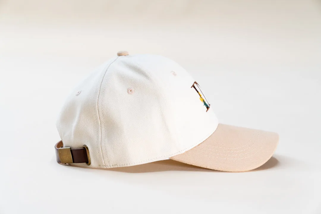 Off Khaki Baseball Hat