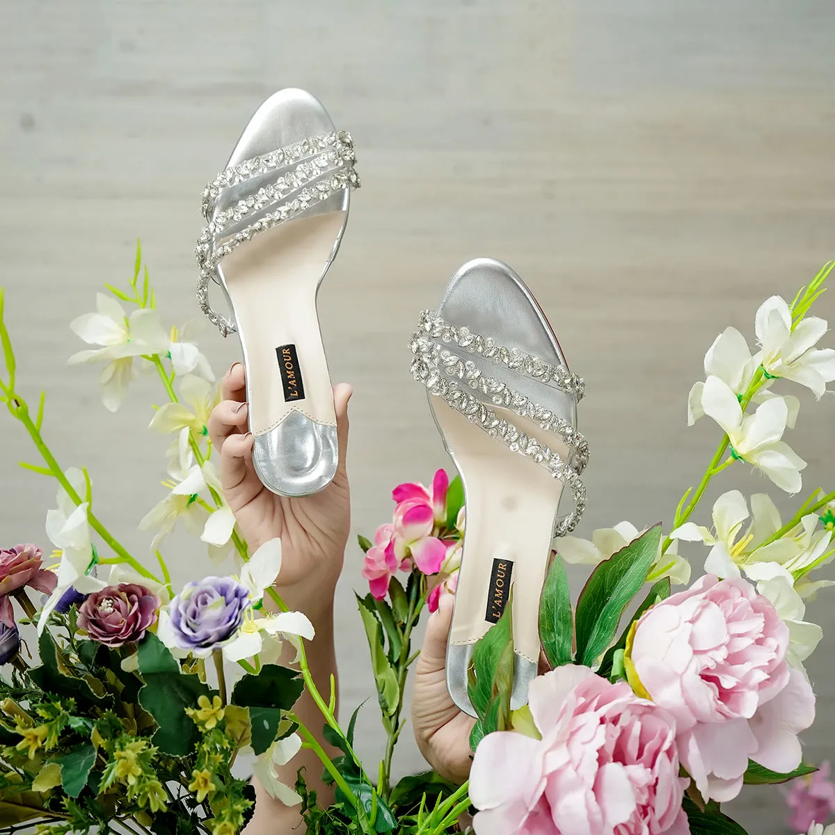 Olivia - Kitten Heels by L'amour